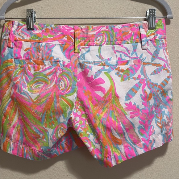 Lilly Pulitzer Callahan Women's Pink Shorts Size 0 - Picture 7 of 7
